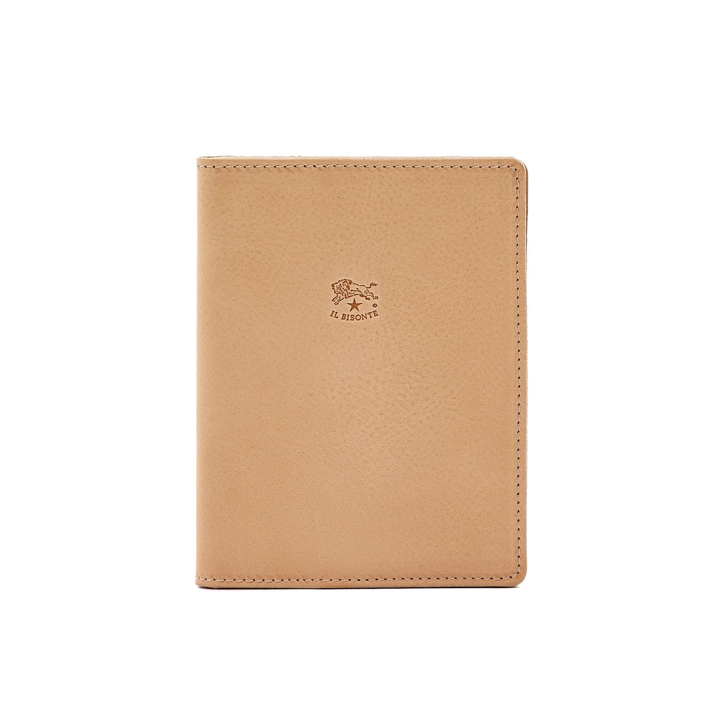 Leather Passport Holder in Natural