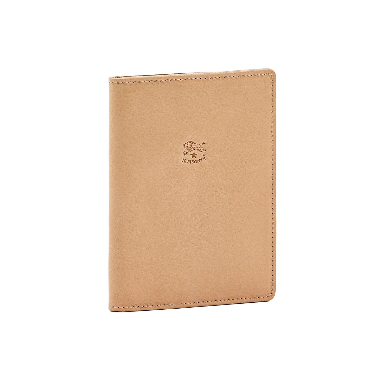 Leather Passport Holder in Natural