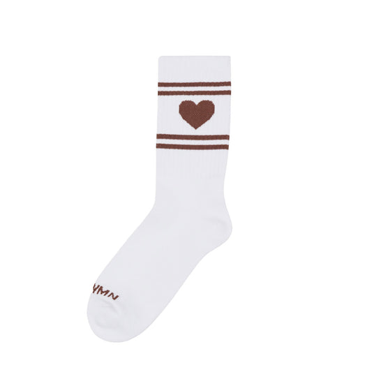 Heart Logo Socks in Americano