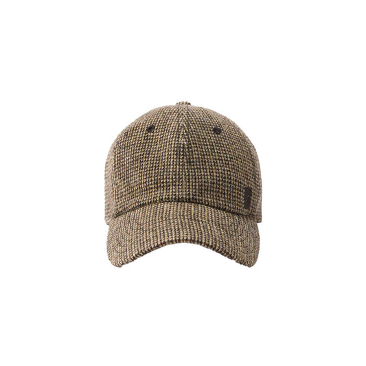 Serena Plaid Hat in Beige/Brown