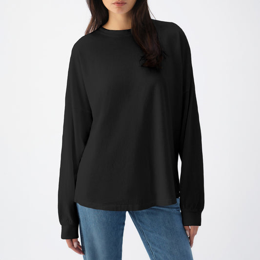 Soulmate Long Sleeve Tee in Vintage Black