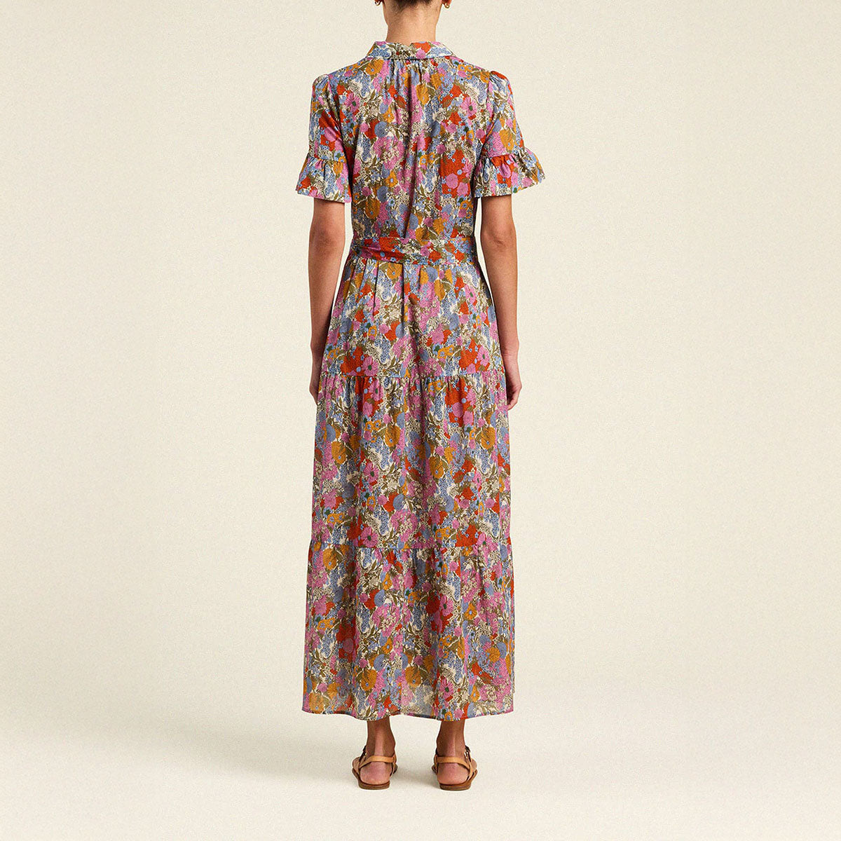 Martine Dress in Delicate Tilia