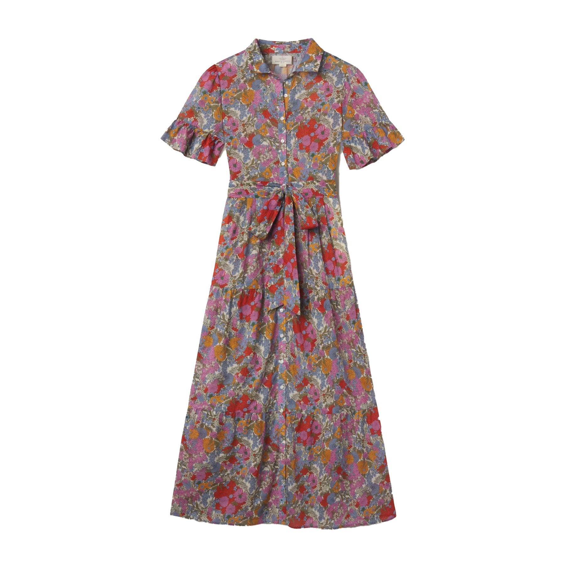 Martine Dress in Delicate Tilia