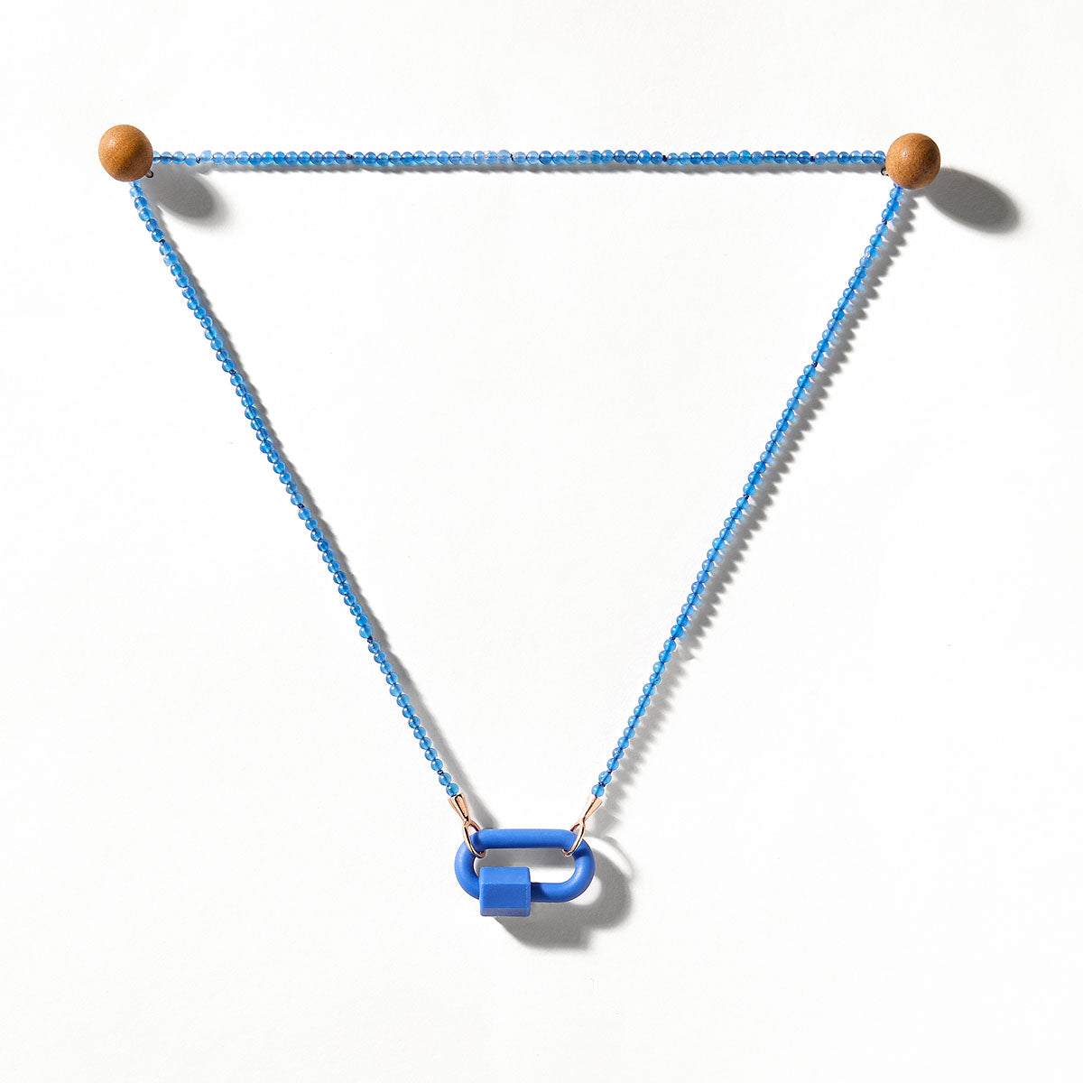 Itty Bitty Strand in Blue Agate