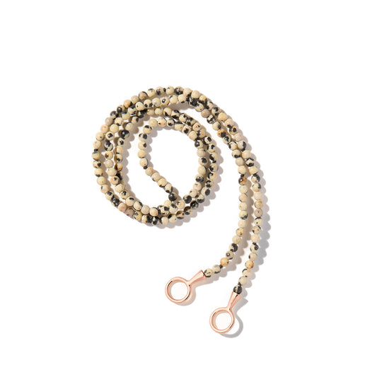 Itty Bitty Strand in Dalmation Jasper