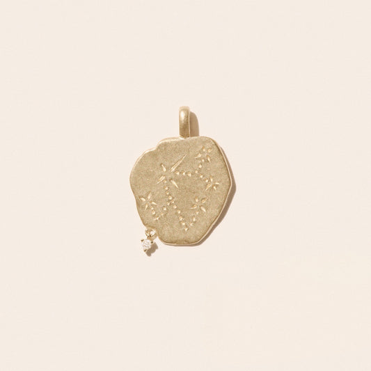 Sagittarius Pendant in 9K Yellow Gold