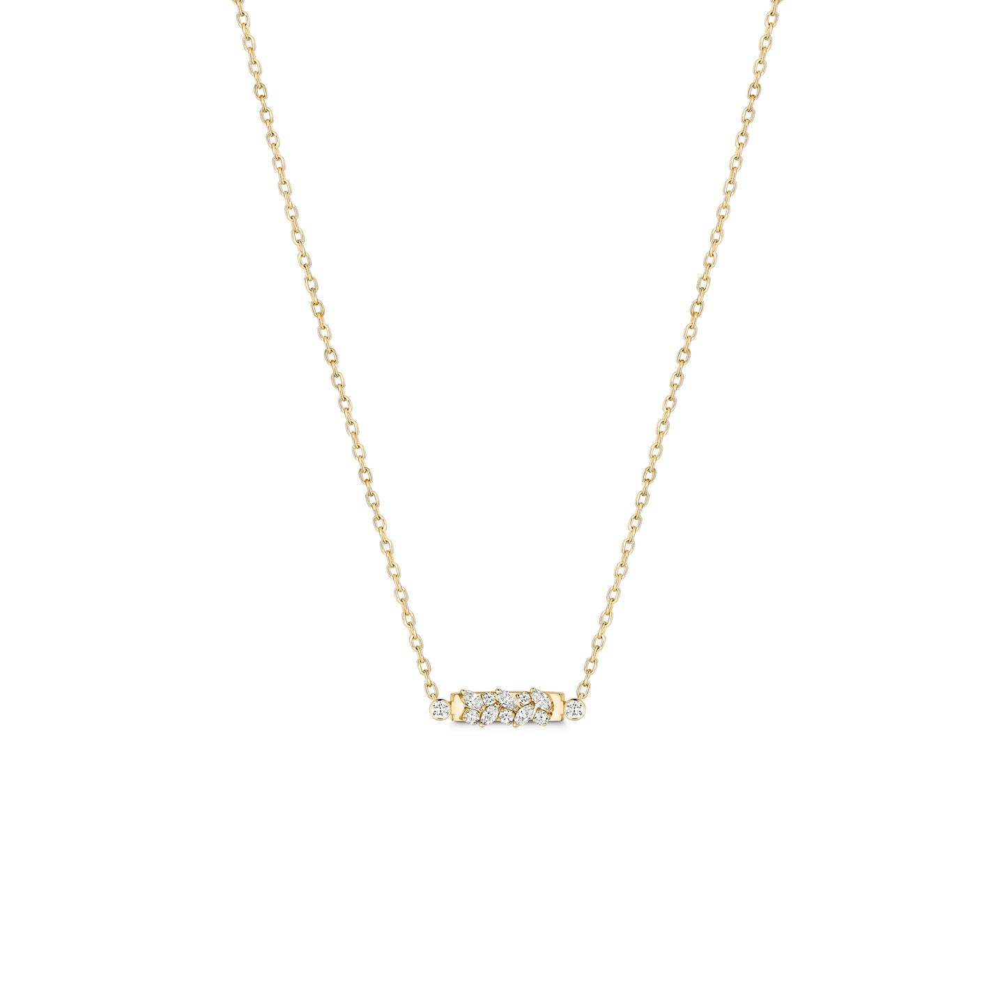 Soirée Pendant Necklace in Yellow Gold