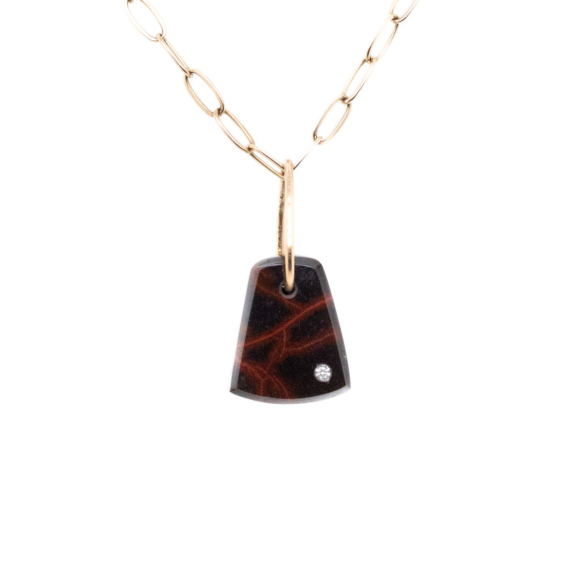Spider-Man Jasper Pebble Charm