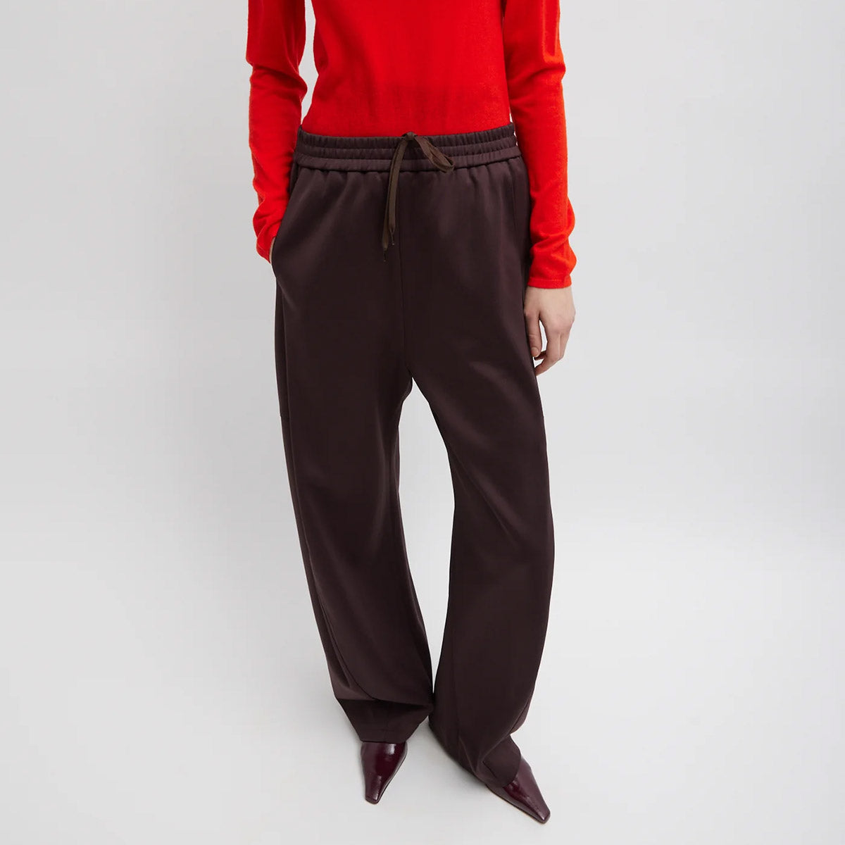 Knit Winslow Pant in Brown
