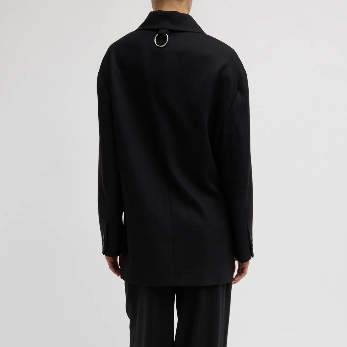 Cashmere Liam Blazer in Black