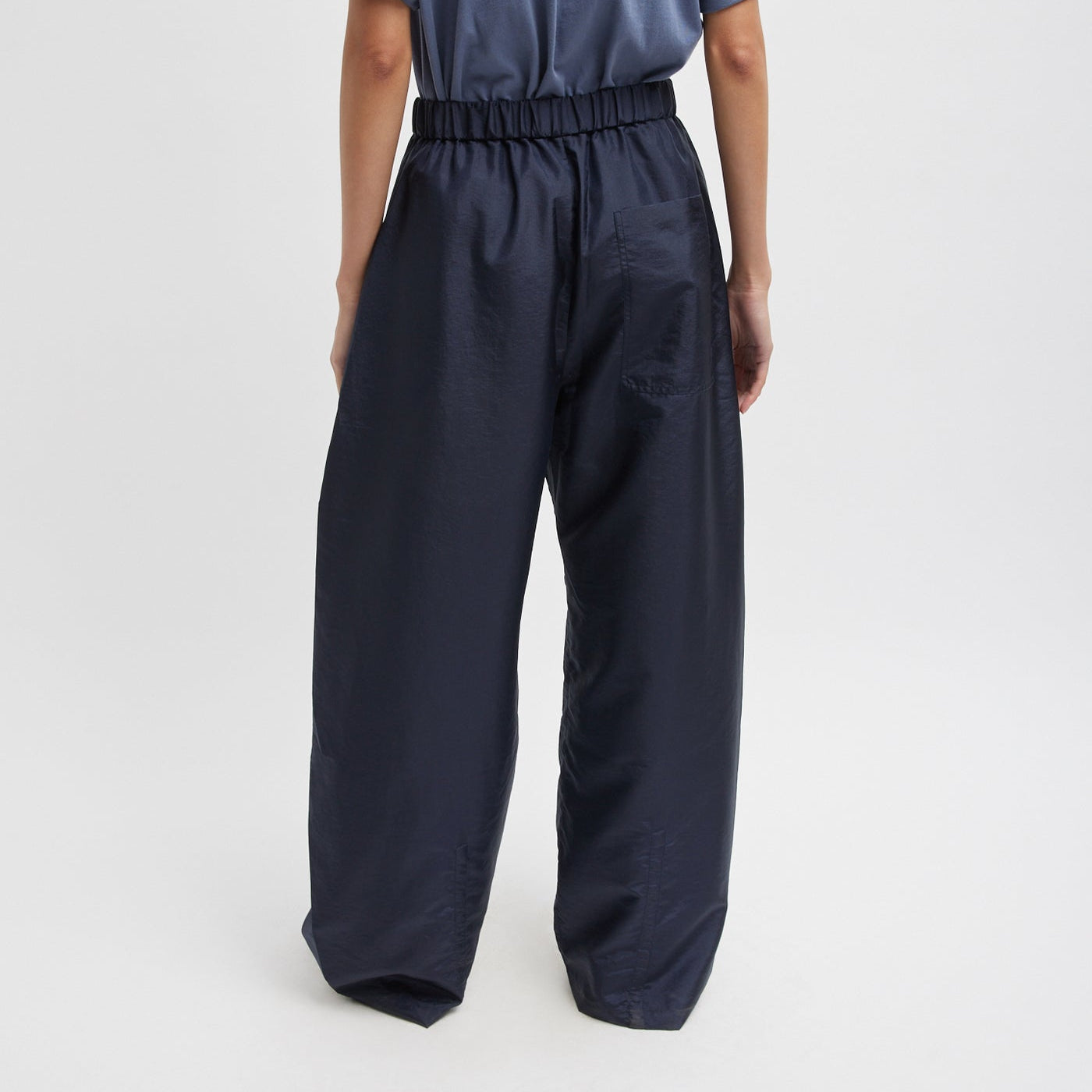 Crispy Nylon Winslow Pant in Navy