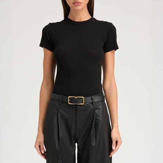 Baby Tee in Black