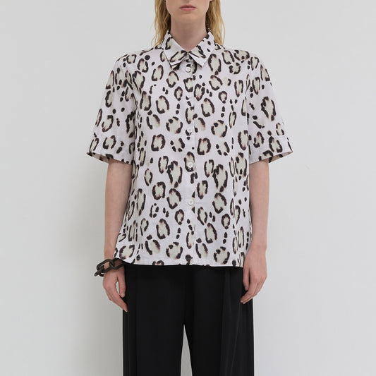 Terrenca Blouse in Blush Panther