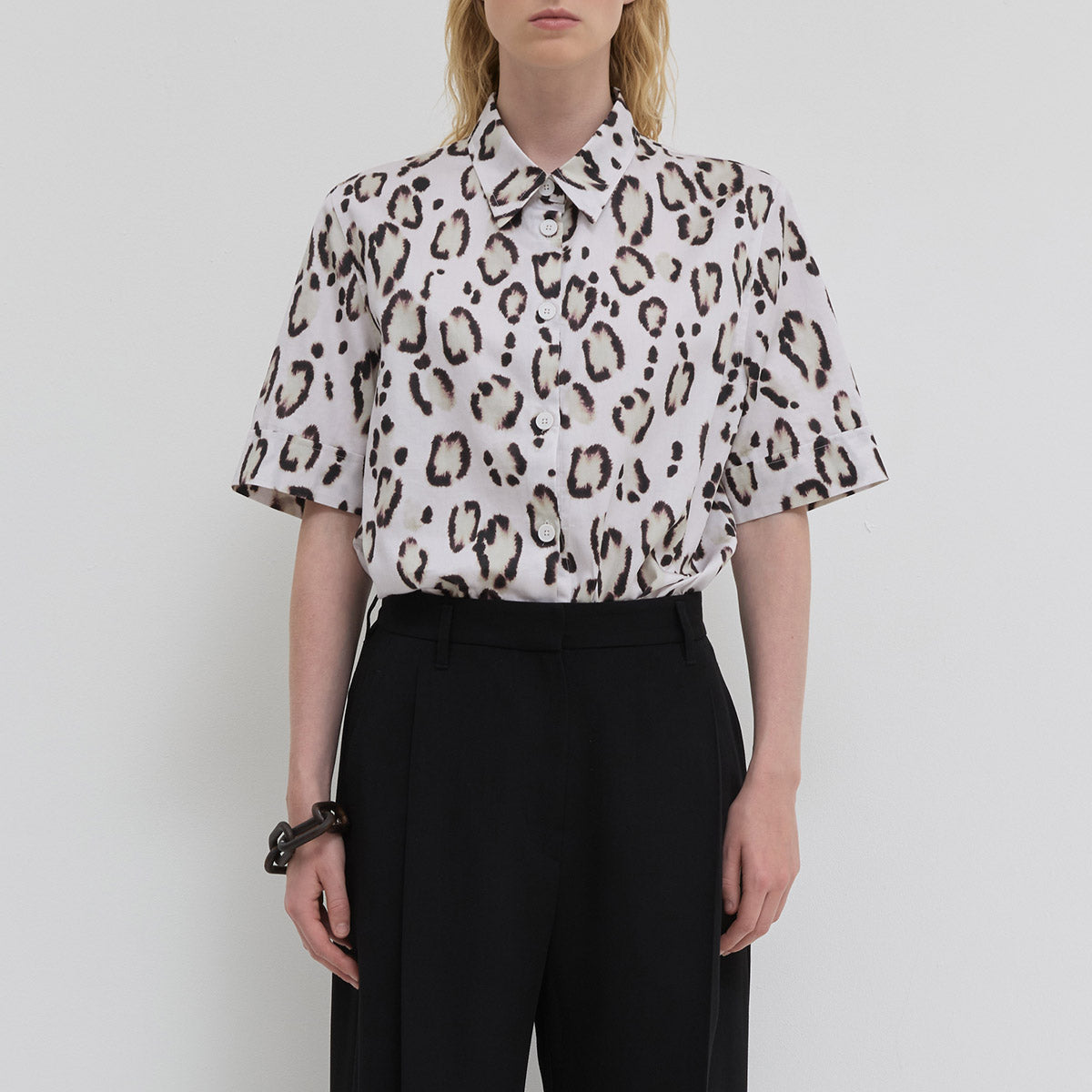 Terrenca Blouse in Blush Panther