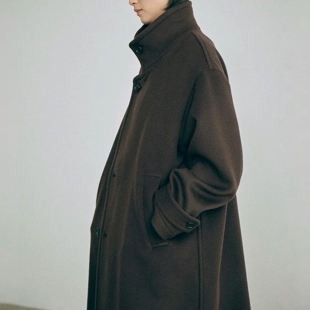 Theo Coat in Brown