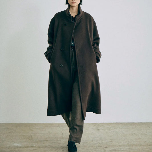 Theo Coat in Brown
