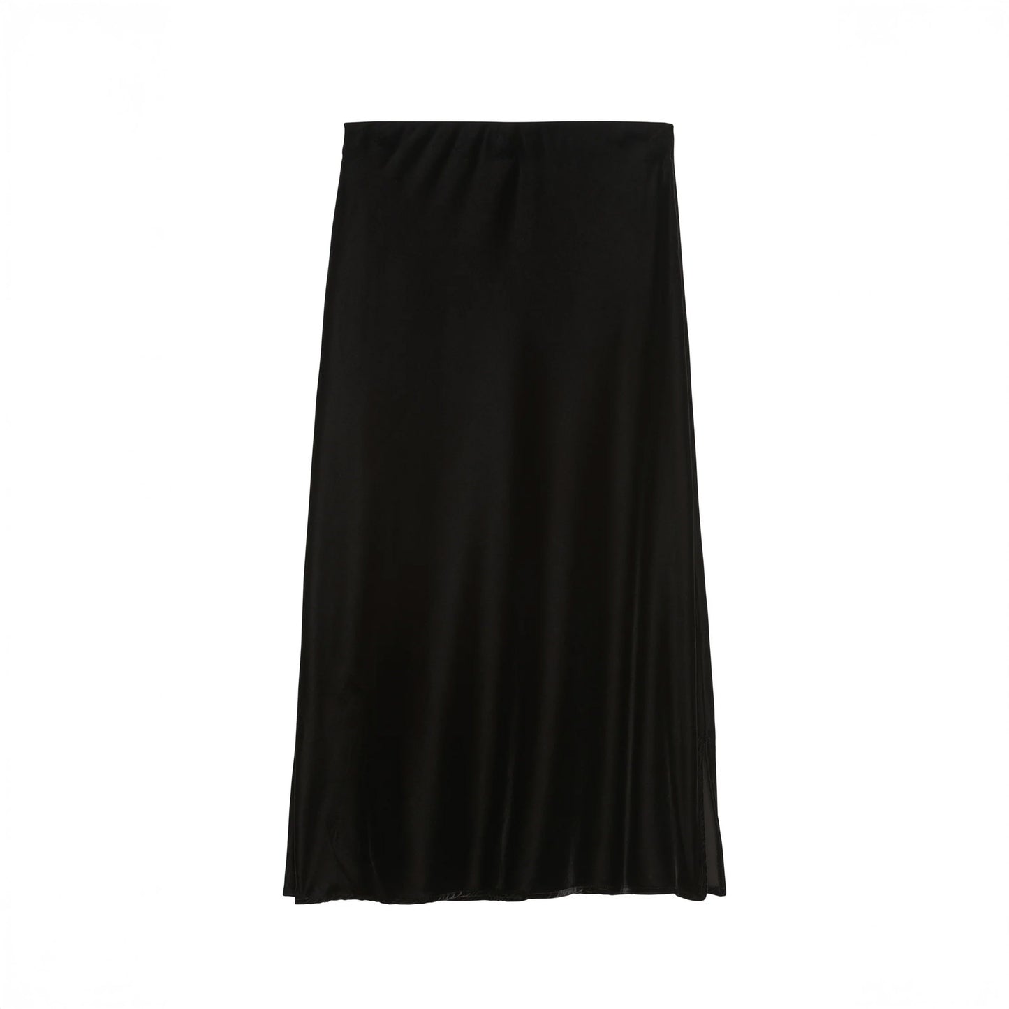 Isla Skirt in Black Velvet