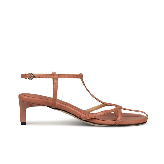Tee Sandal in Rose