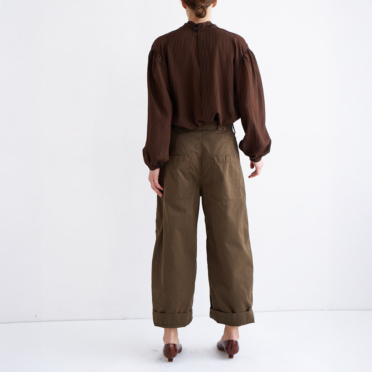 The Karate Pant in Military Green