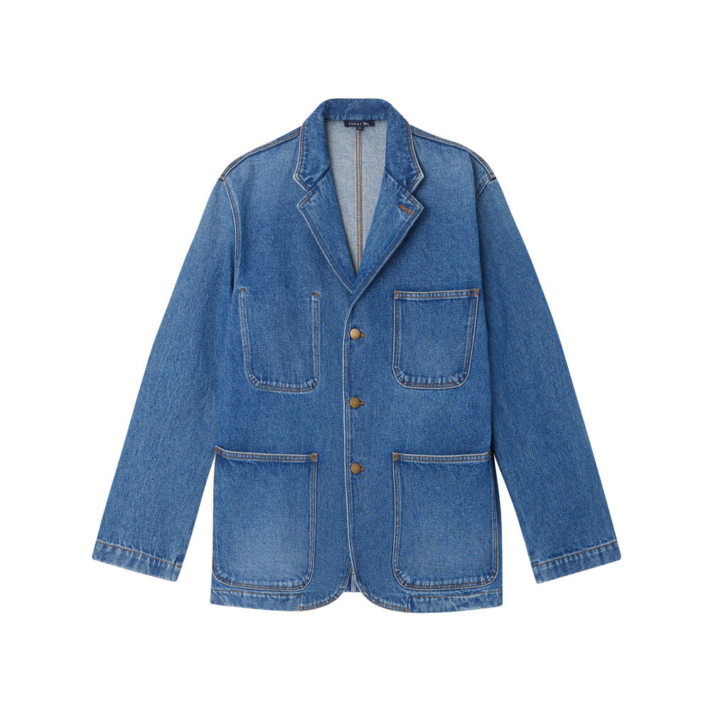 Charlize Denim Jacket in Blue