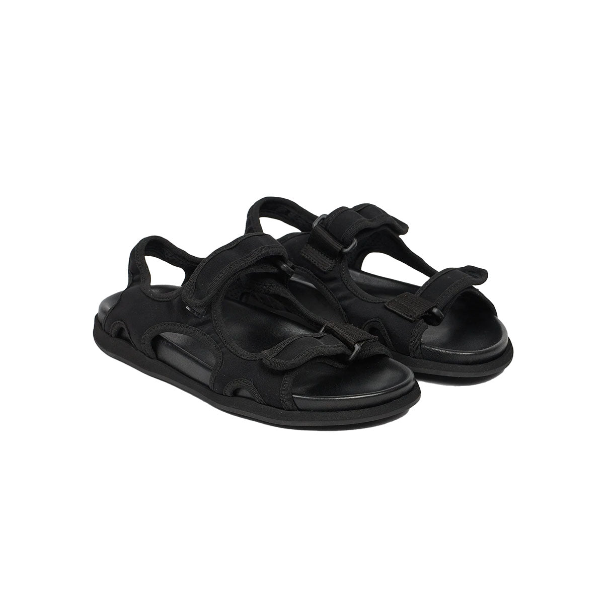 The Walking Sandal Sneaker in Black