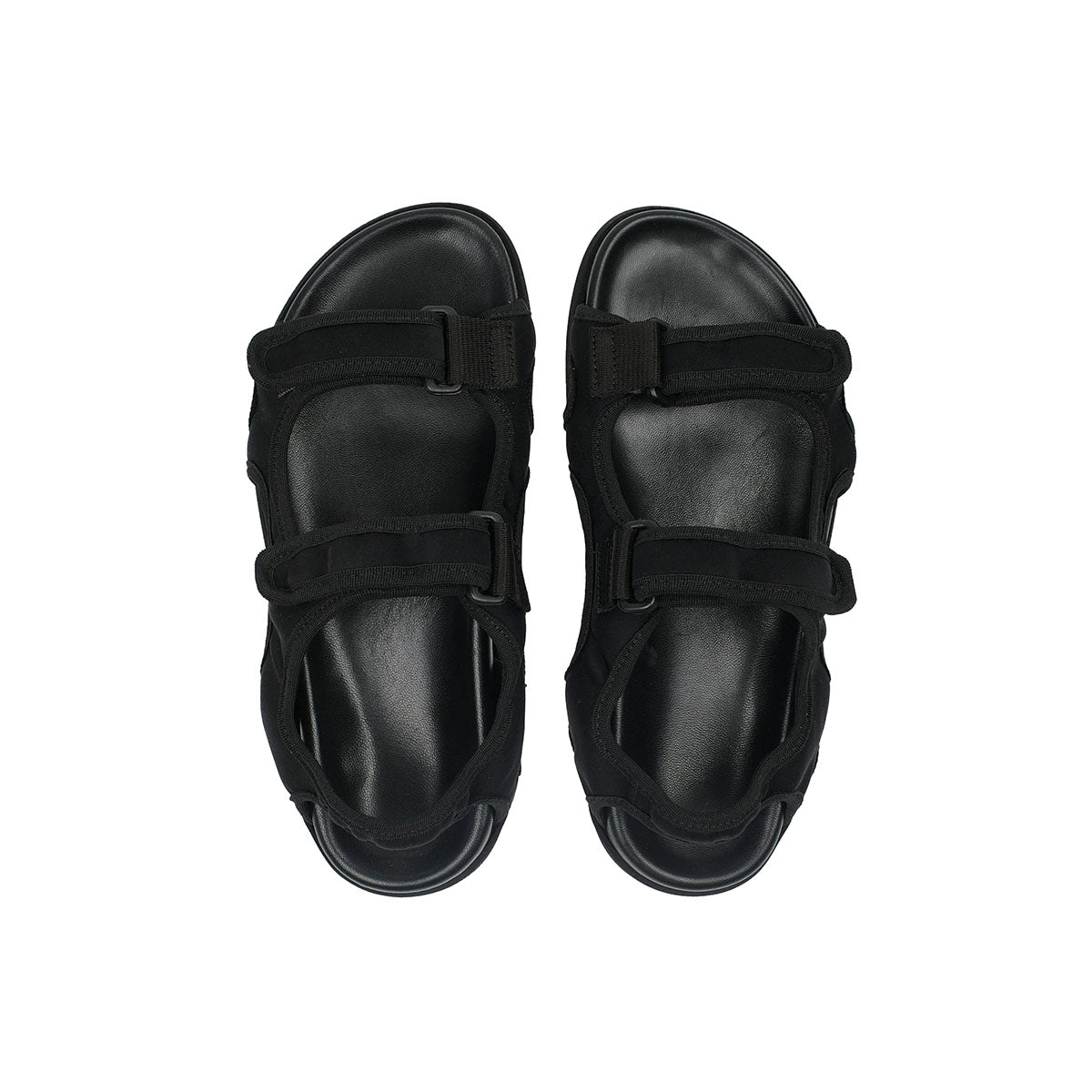 The Walking Sandal Sneaker in Black