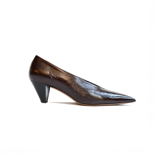 Kiki Heel in Aubergine