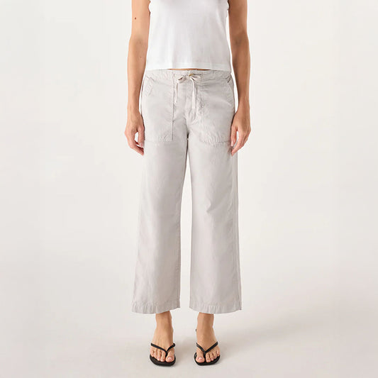 Easy Slouch Crop in Grey Quartz