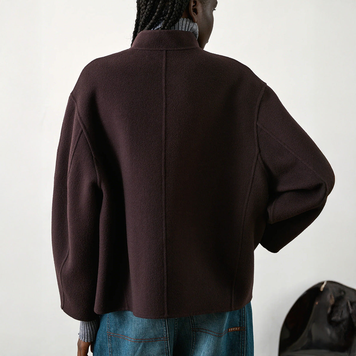 Windsor Jacket in Aubergine