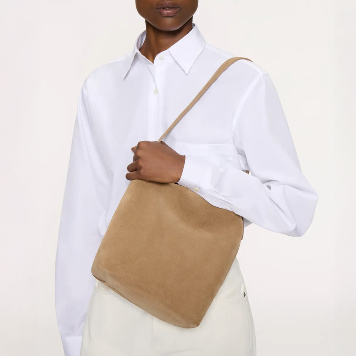 Small Everyday Cabas Bag in Anise