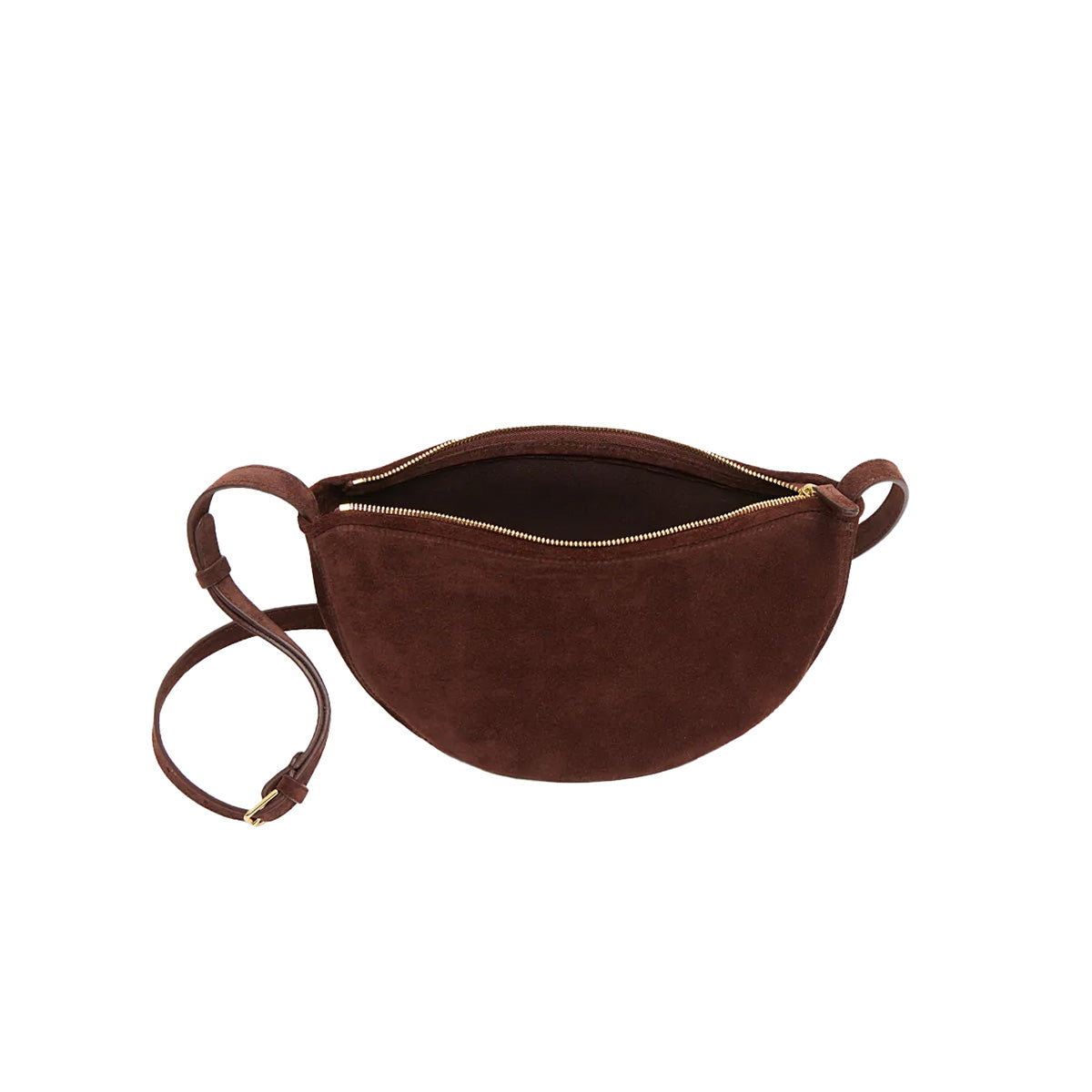 Moon Sling in Chocolate Suede