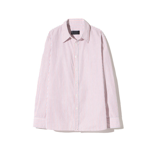 Raphael Shirt in Red and Blue Stripe
