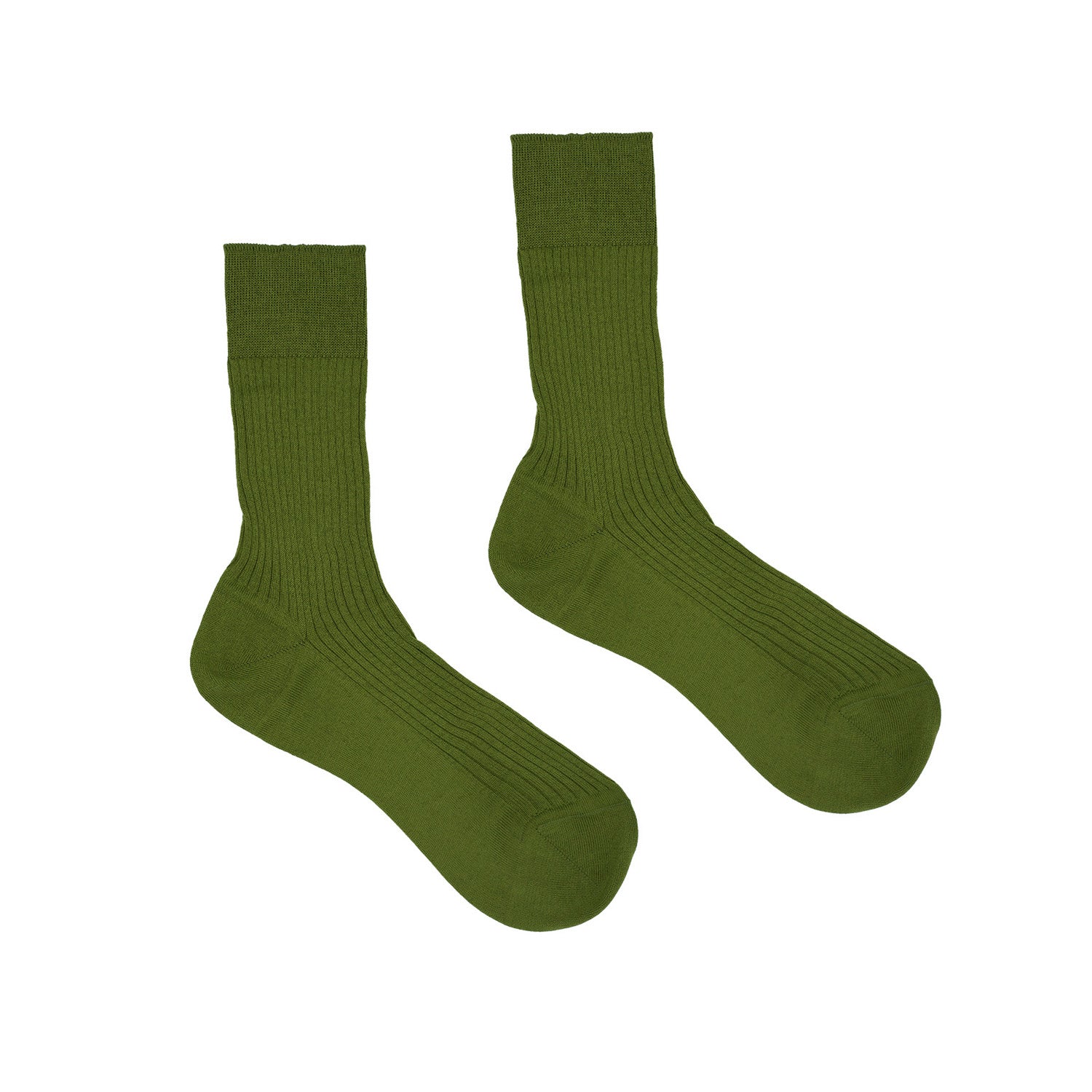 Bio Ribbed Crew Socks