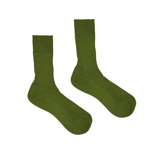 Bio Ribbed Crew Socks