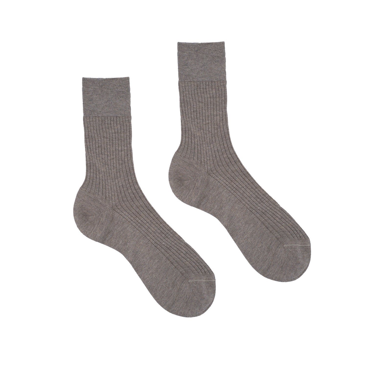 Bio Ribbed Crew Socks