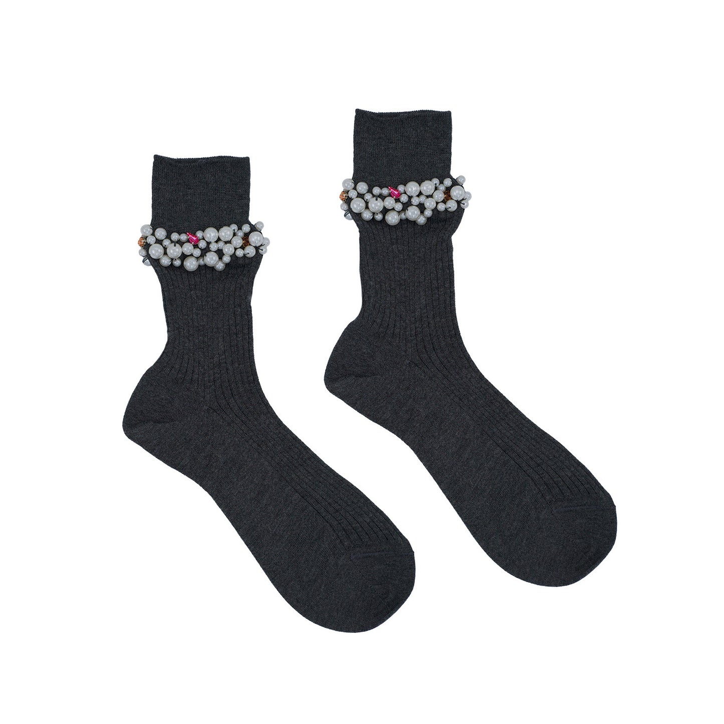 Miami Socks in Grey Melange