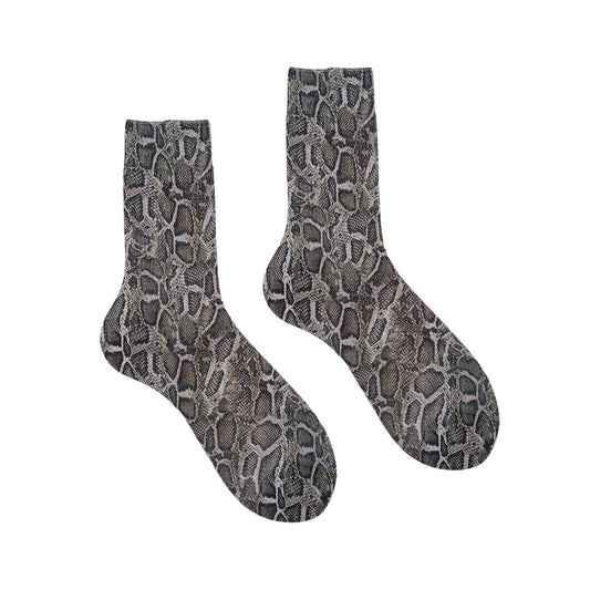 Savage Socks in Grey Moonstone