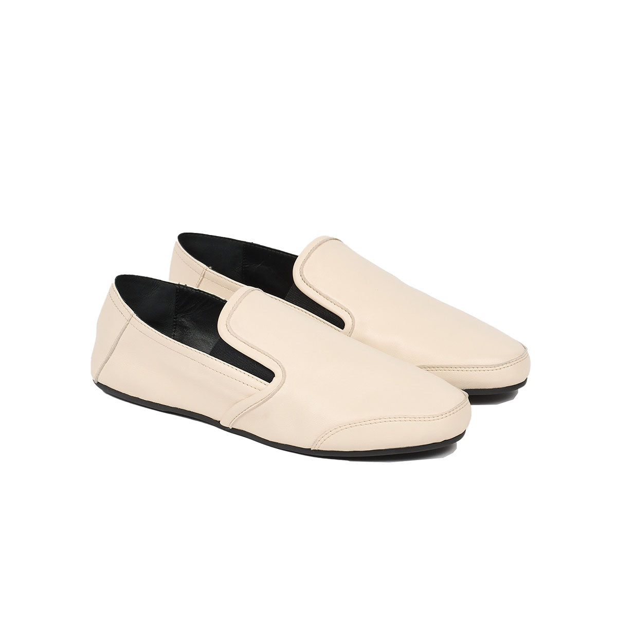 The Wushu Slipper in Latte