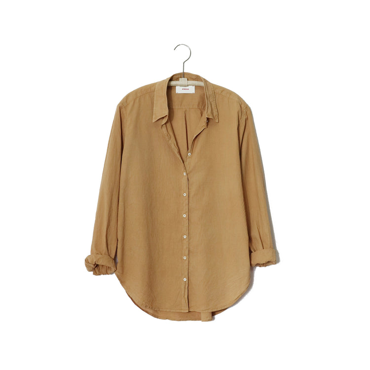 Beau Button Up Blouse in Acorn
