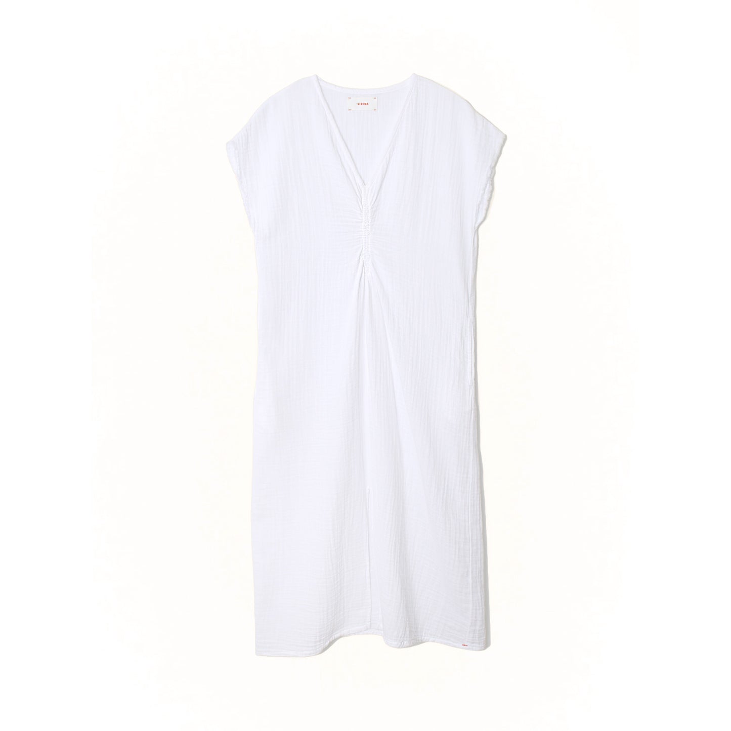 Drue Dress in White Gauze