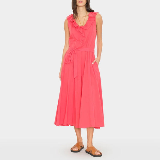 Cassidy Dress in Red Sky