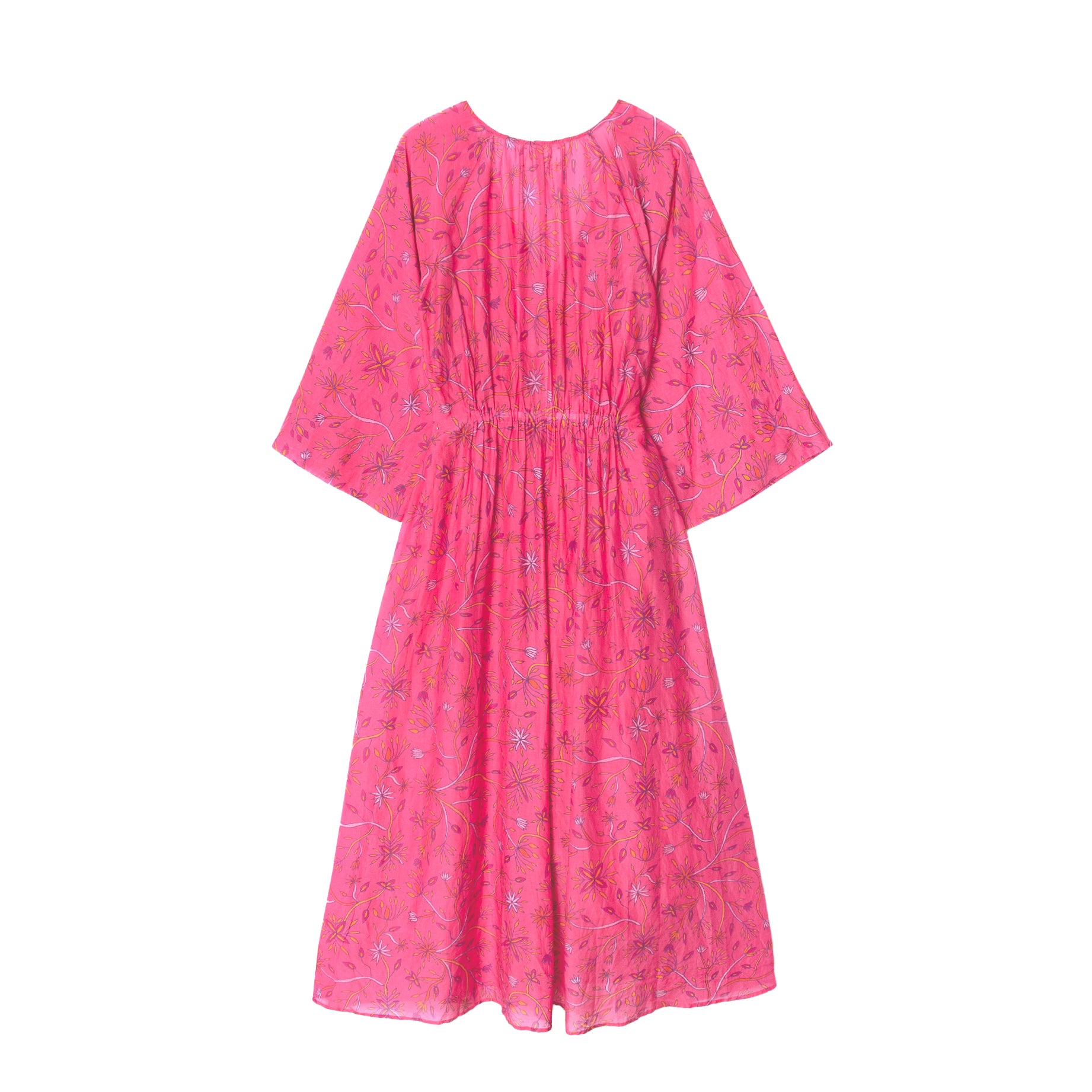 Angela Dress in Fuschia Melon S Angela Dress in Fuschia Melon S