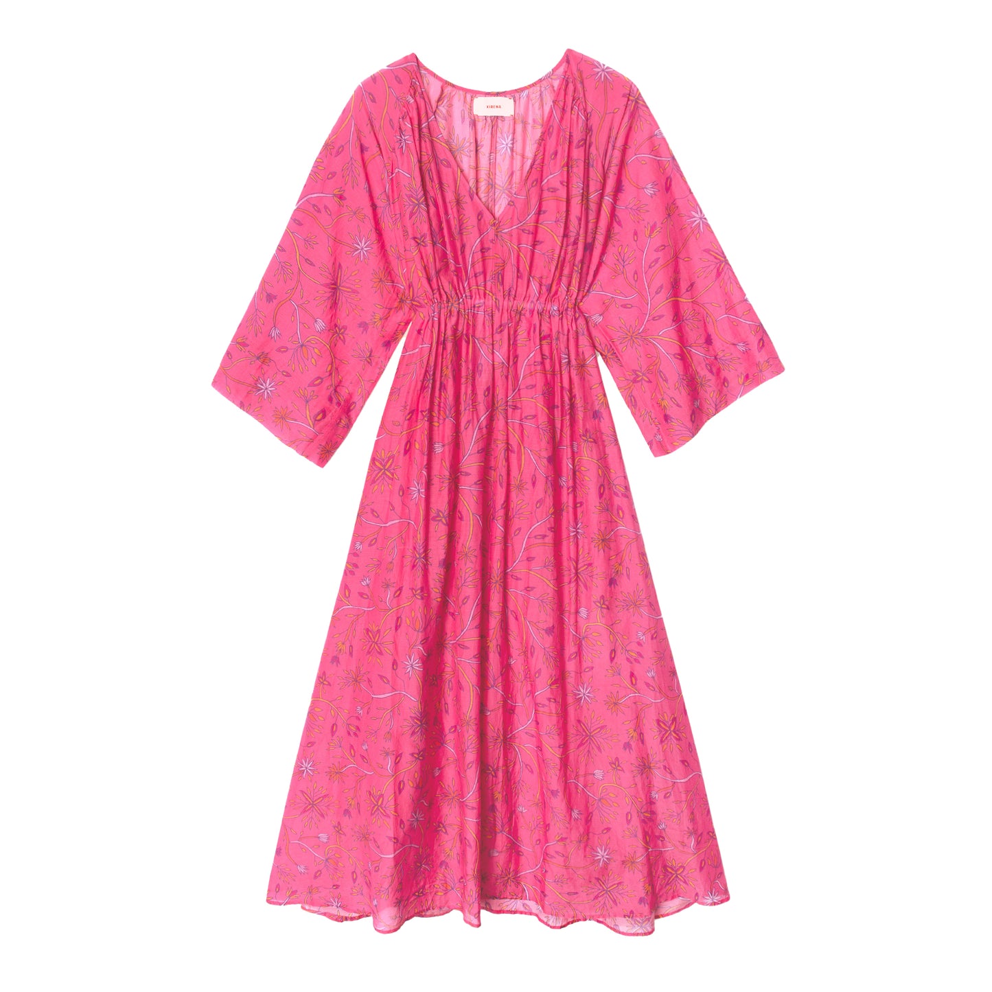 Angela Dress in Fuschia Melon