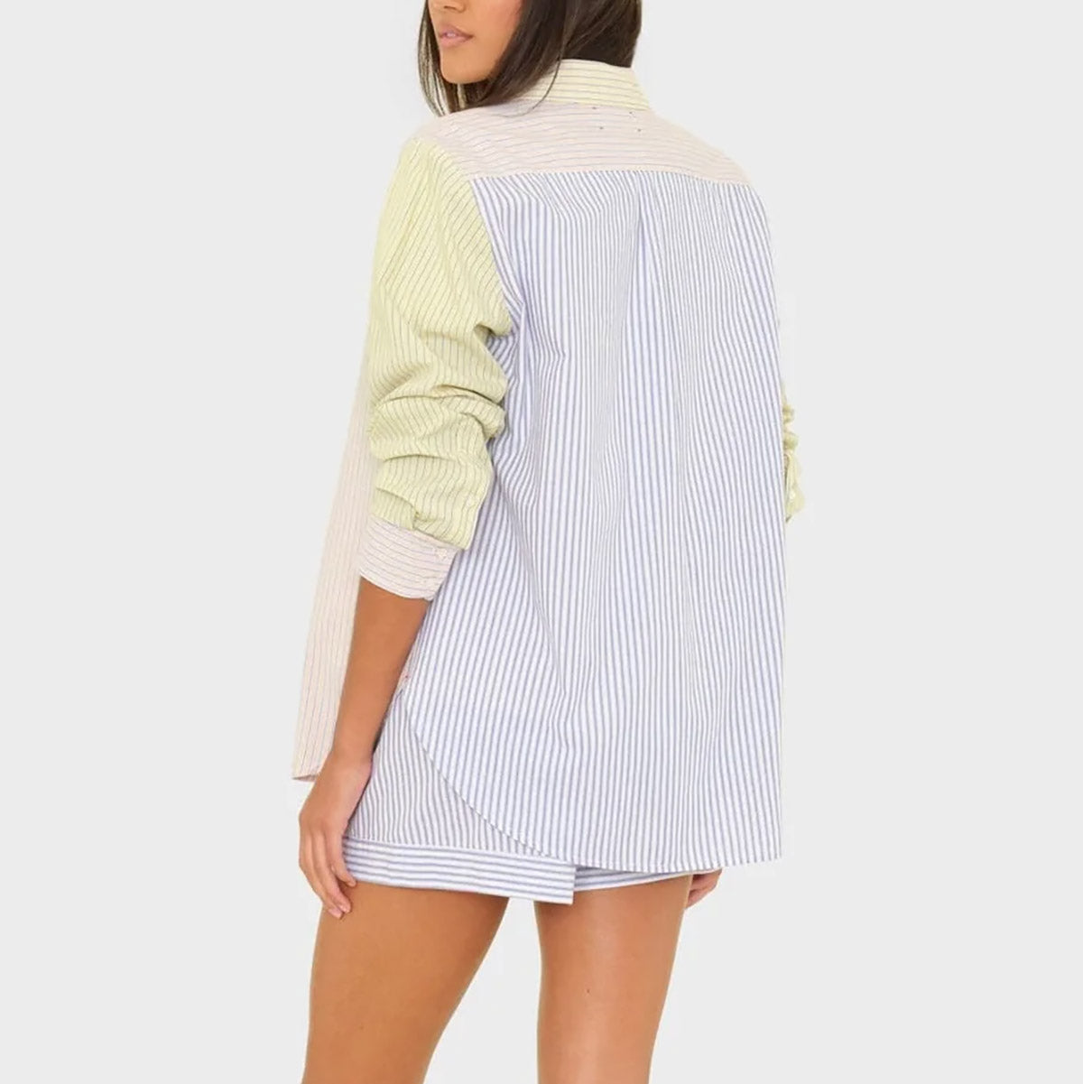 Beau Shirt in Mixed Stripe
