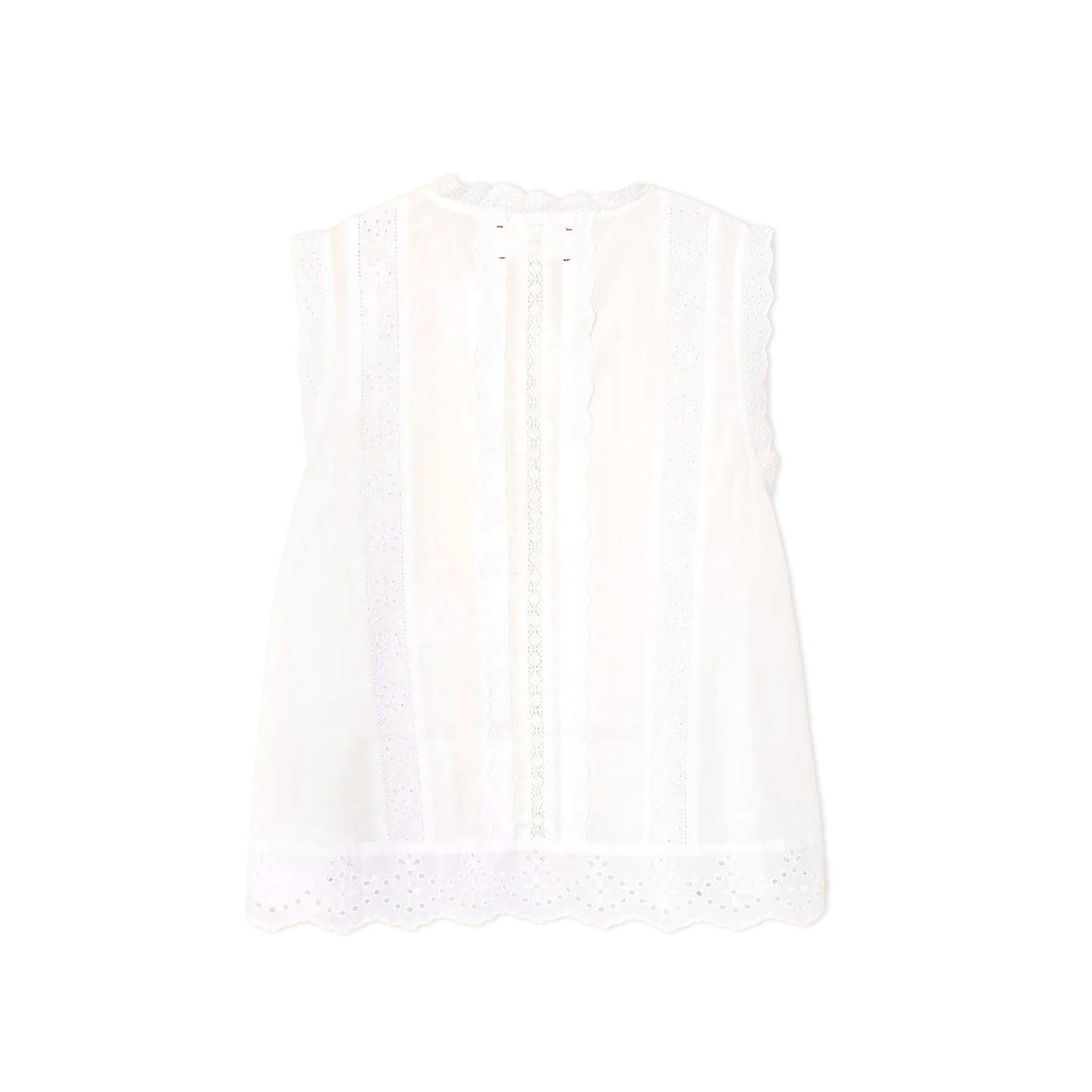 Lara Viole Shirt in White
