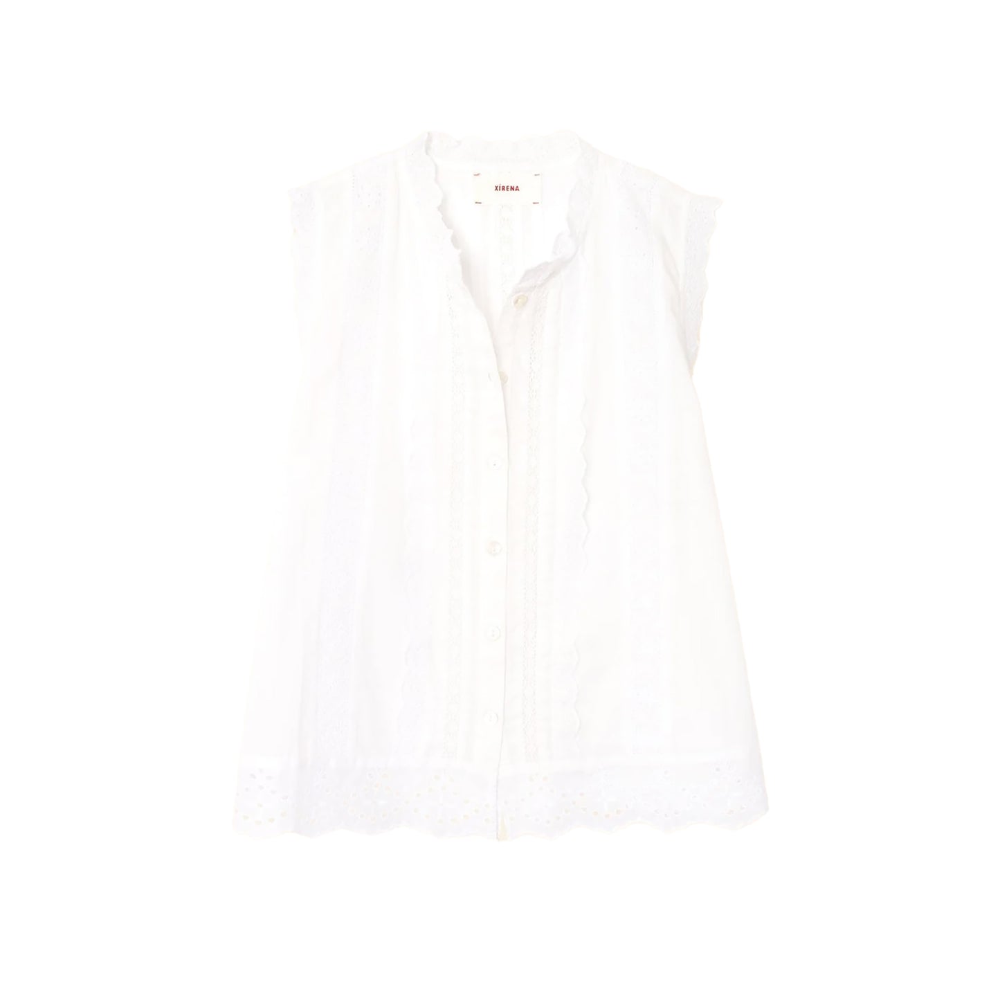 Lara Viole Shirt in White