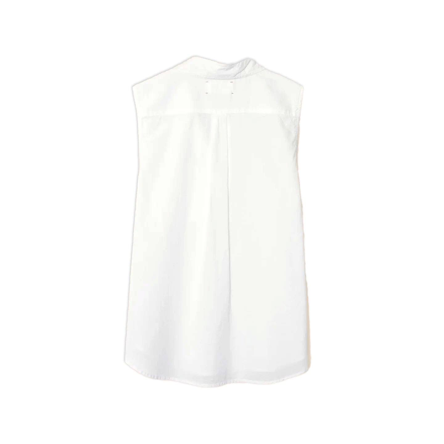 Brooks Shirt in White Poplin