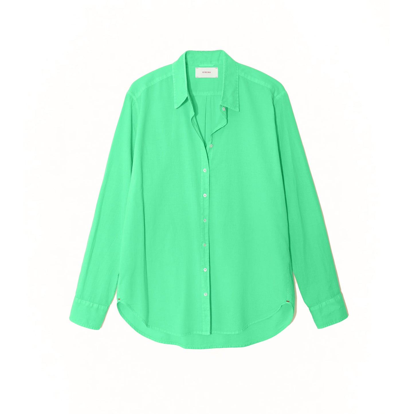 Beau Button Up in Green Glow