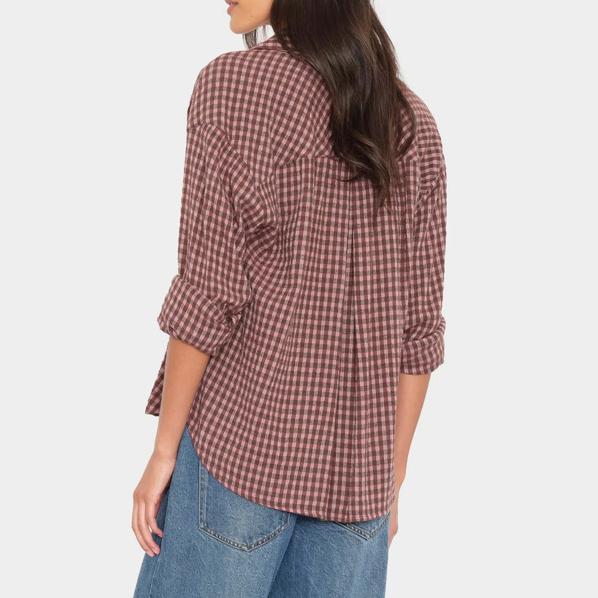 Jordy Shirt in Bourbon Rose