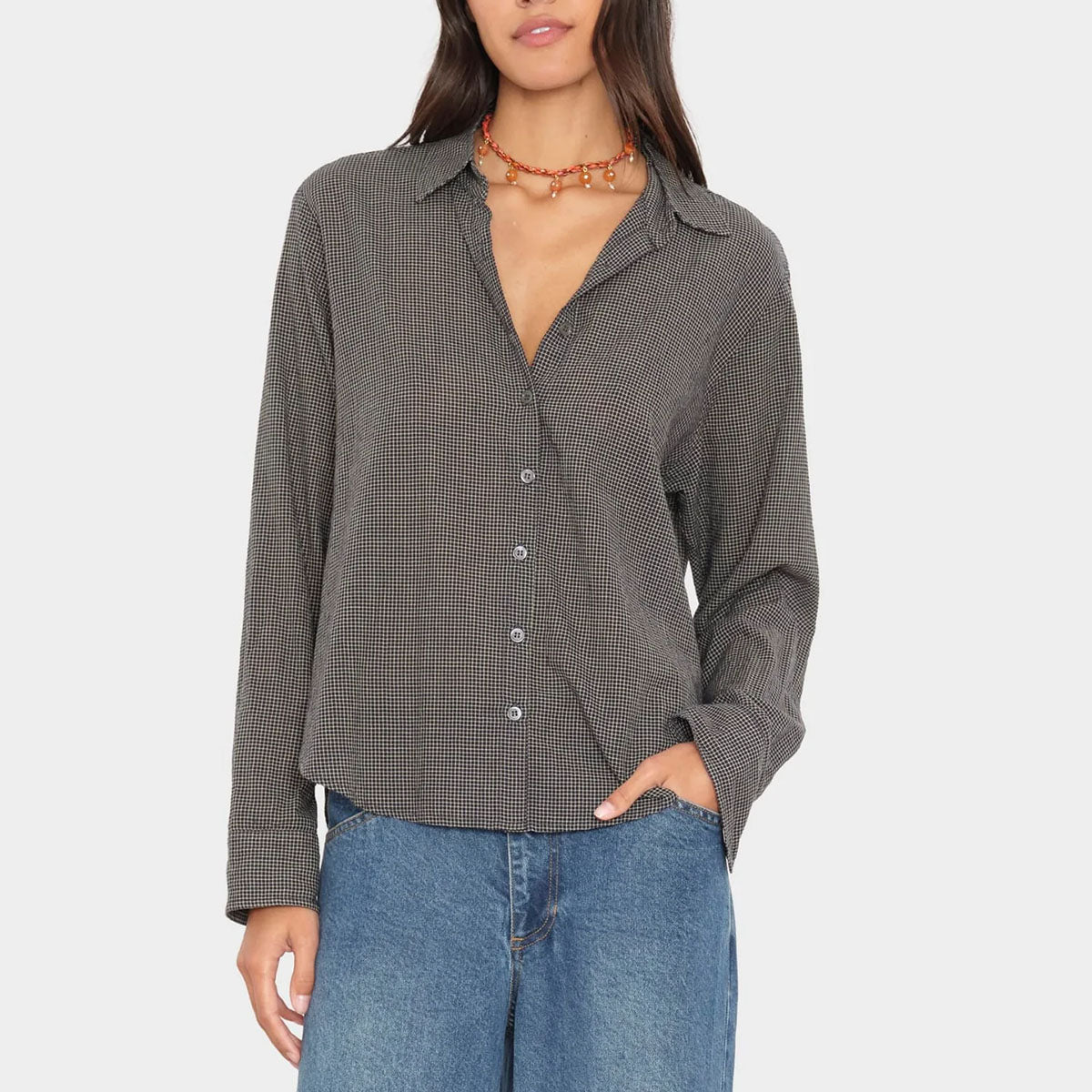 Bowie Shirt in Moonlit Navy